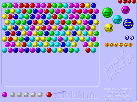 free online bubble shooter games no download